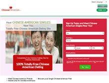 Tablet Screenshot of chinesefriendsdate.com